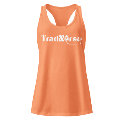 womens ideal racerback tank top light orange front 68cdebb82c56e